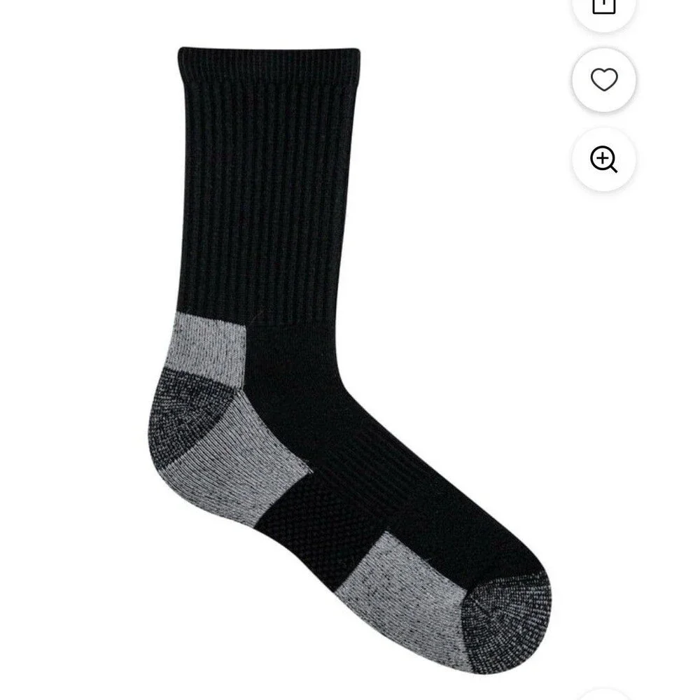 Gildan Men’s Ultra Cotton Short Crew Socks Assorted 3pk Size 6-12